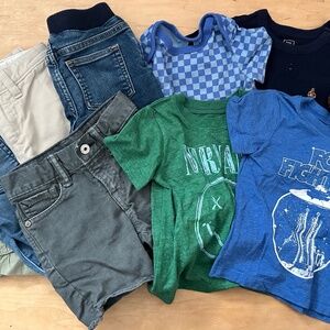 Gap and Band Shirt Clothing Haul, 18 mo